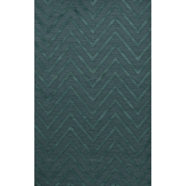 Teal 6' Round Dalyn Rugs Dover Rug 
